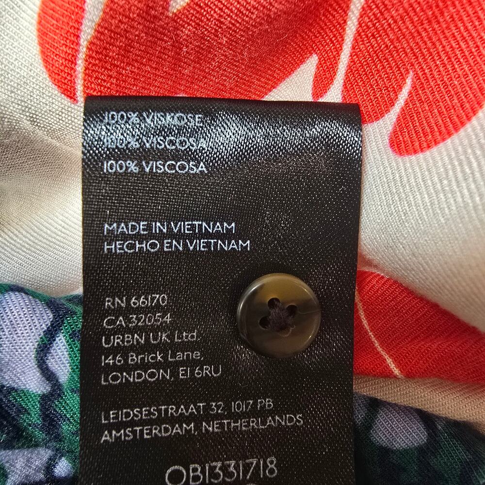 Anthropologie Maeve Paz Contrast Button-Down.  Size M. Retails $128 - Picture 11 of 12